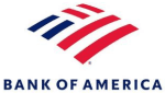 Bank of America logo in blue color